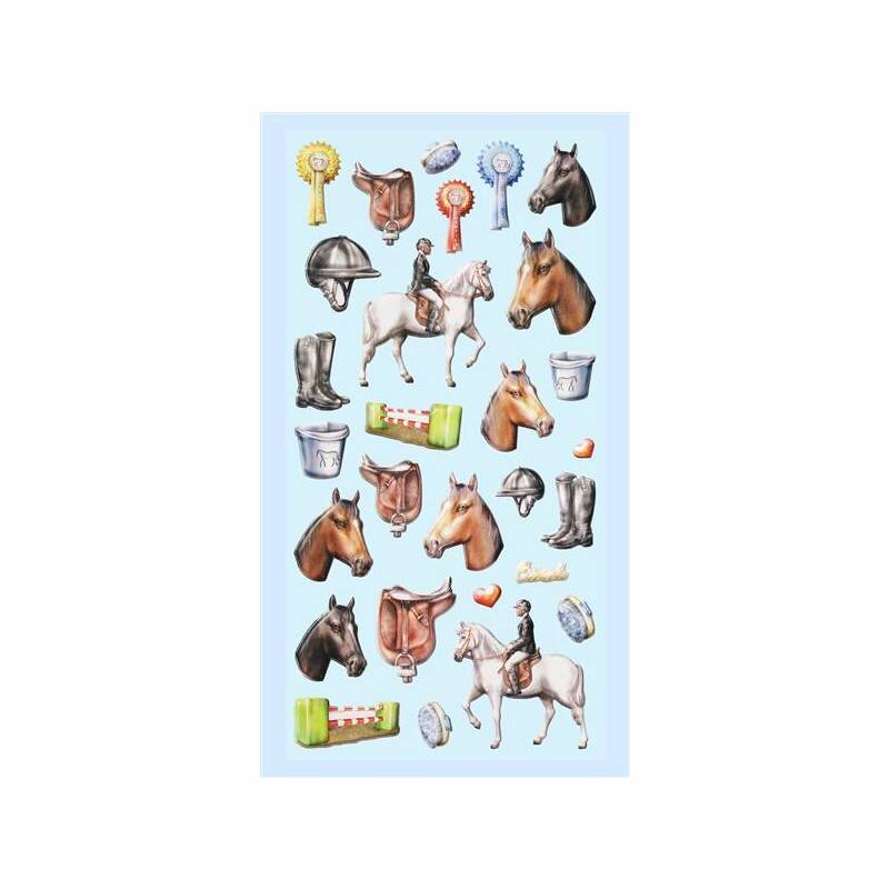 3D Soft-Sticker Reiten