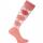 HVP Reitsocken Kniestrumpf Argyle in Coral Pink - Größe: 31-34