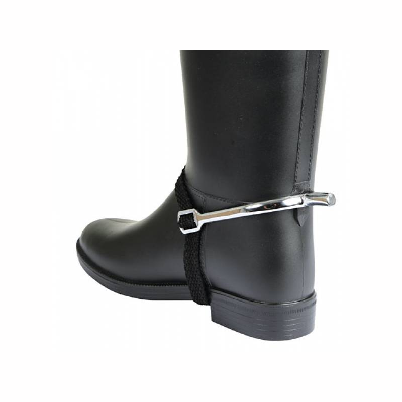Sporen mit Riemen für Damen in Tropfenform - Länge: 25 mm