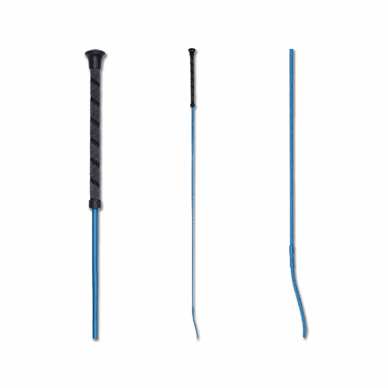 Waldhausen Dressurgerte - Anti Slip Azurblau Länge 110 cm