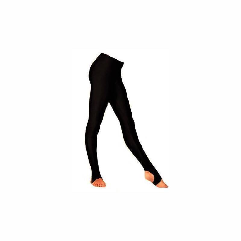 Gymnastikhose in Schwarz mit Fersenloch 8 (122/128)