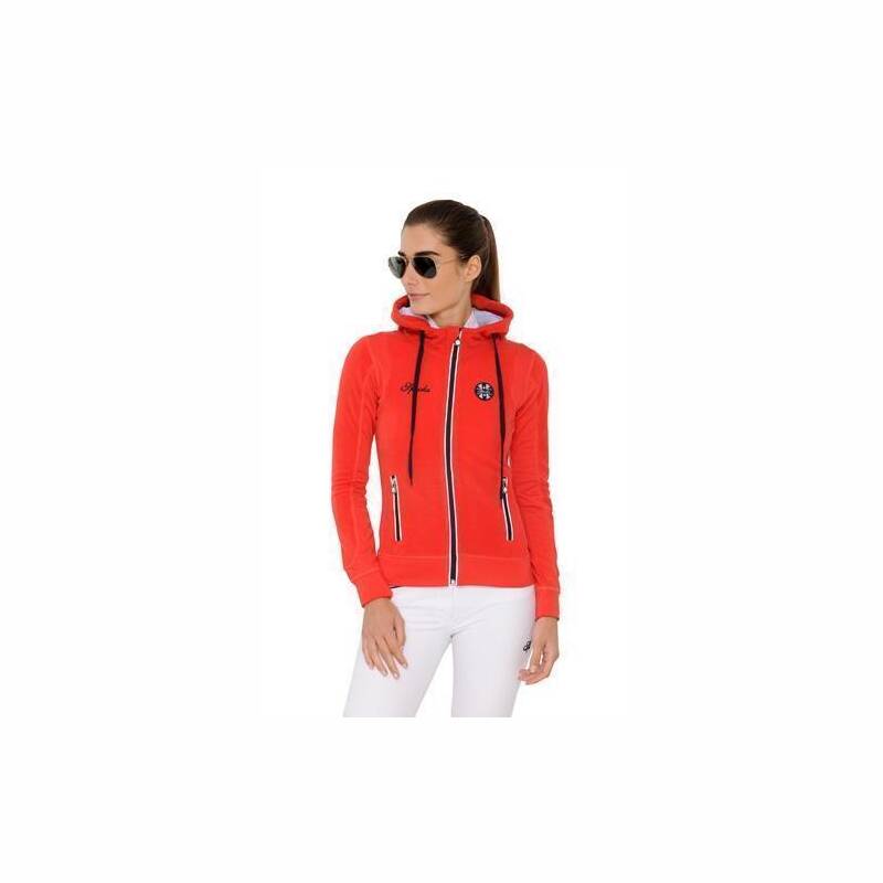 SPOOKS Jacke Sport Hoody Fleece in Candy - Größe: S
