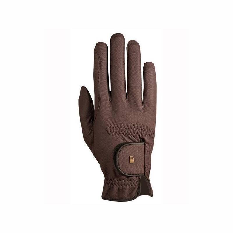 Roeckl Reithandschuh Roeck-Grip Winter in Mokka - Größe: 10,0