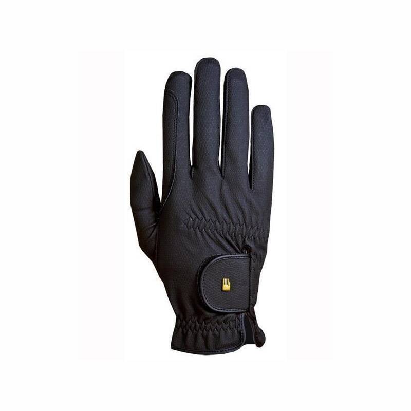 Roeckl Reithandschuh Roeck-Grip Junior in Schwarz - Größe: 5,0