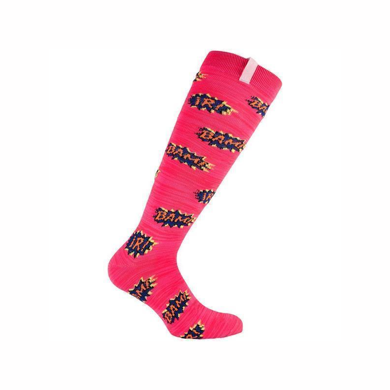 IRH Reitsocken IRHBam in Diva Pink Melange - Größe: 38-41